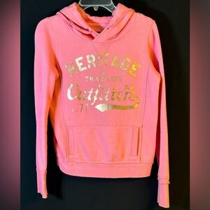 American Eagle Hoodie Pink/Gold XS